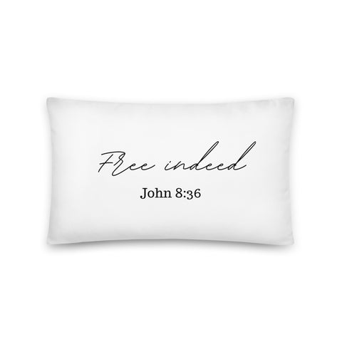 Free indeed Pillow